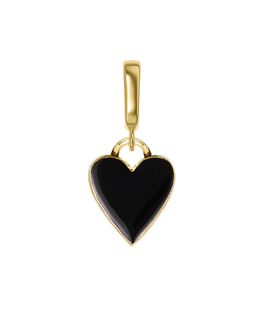 Black Heart Charm