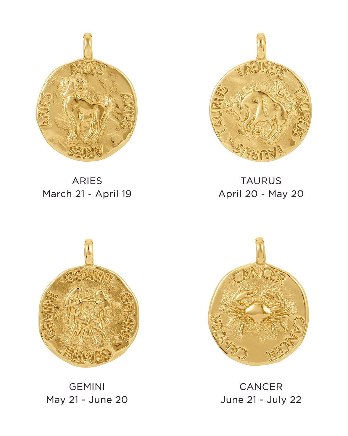 Zodiac Charms