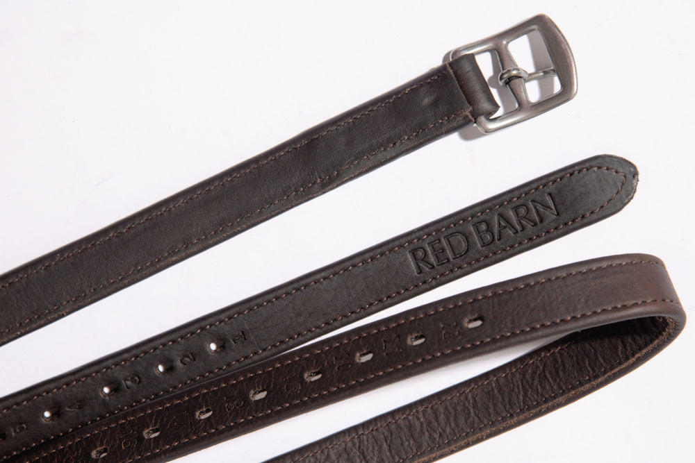 Red Barn Geta' Grip Stirrup Leathers - Equine Exchange Tack Shop