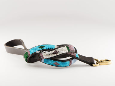 Jacaranda Beaded Dog Lead - Equine Exchange Tack Shop