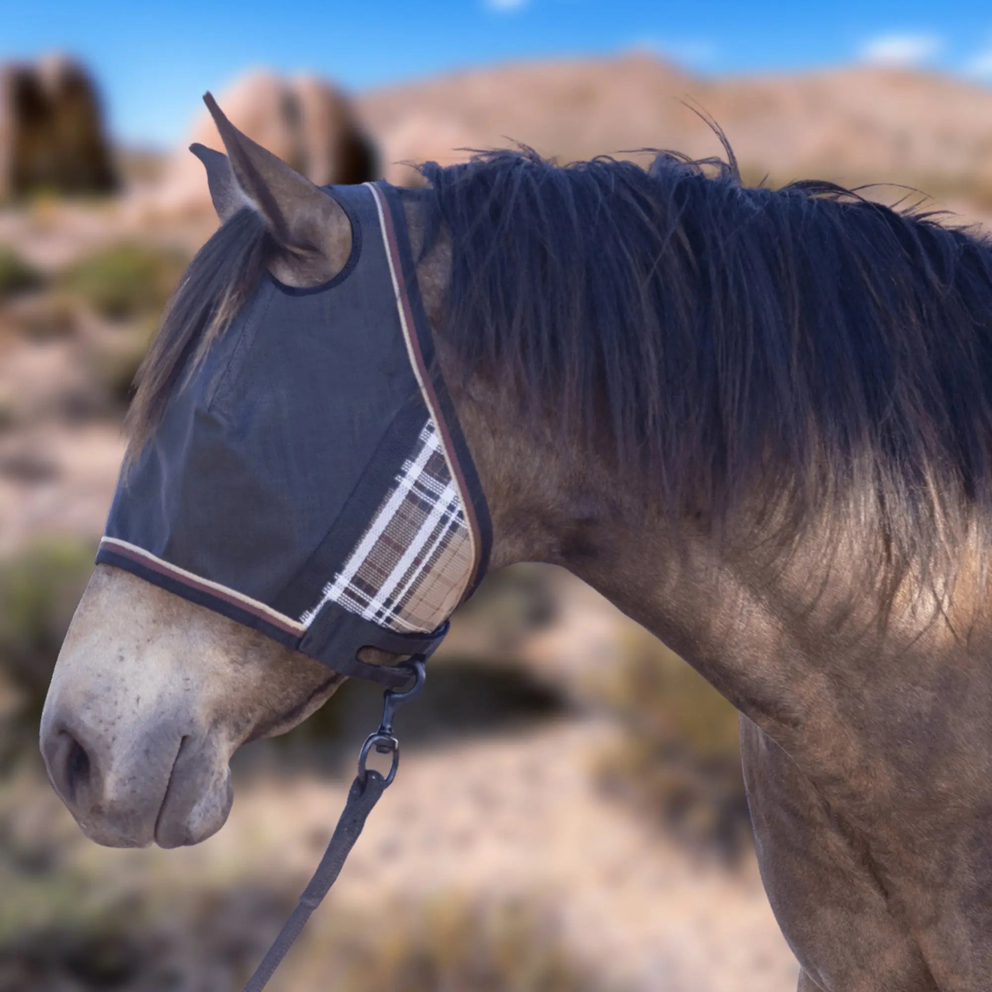 UViator CatchMask - without Ears - 90% UV Blocking - Equine Exchange Tack Shop