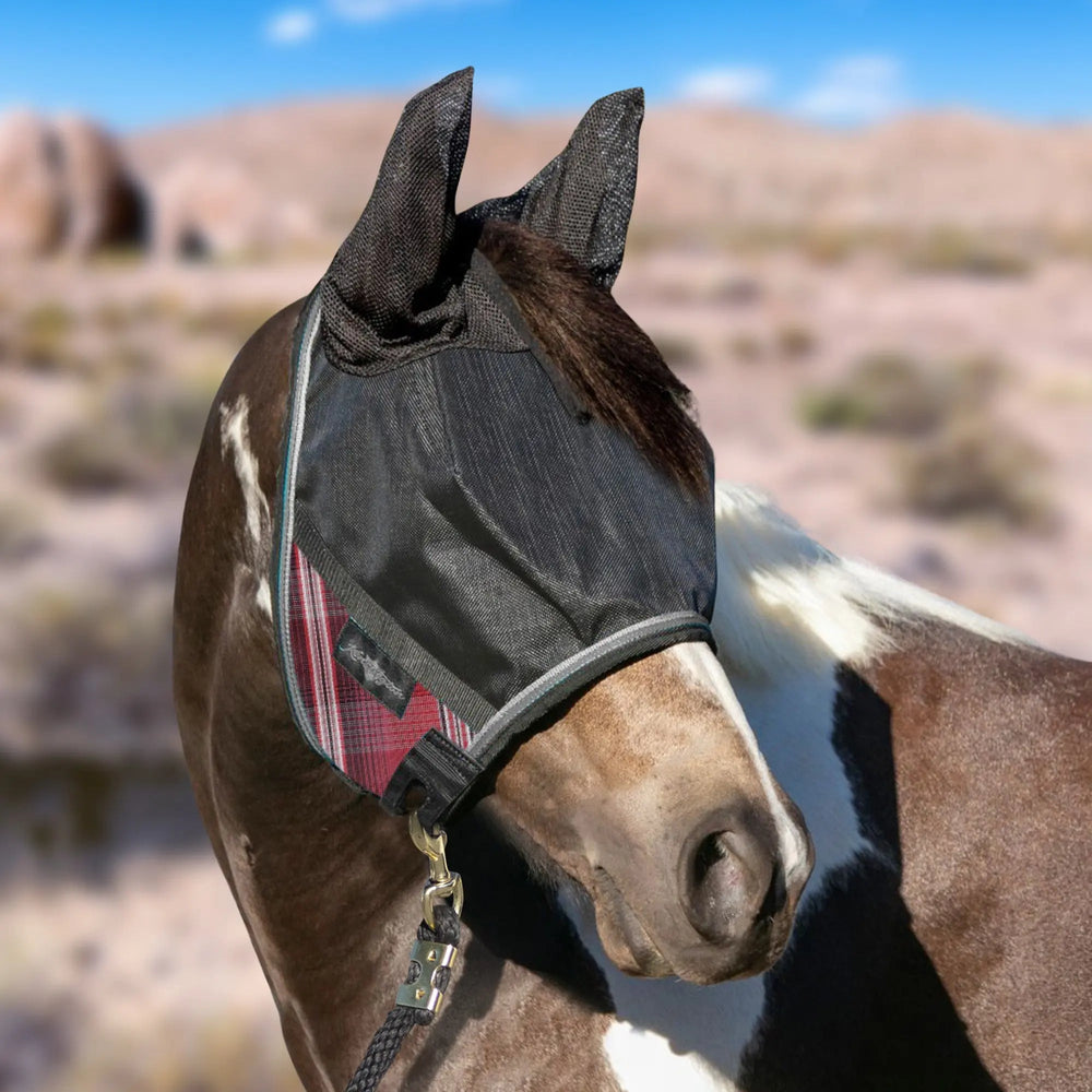 UViator Catch Mask with Ears - 90% UV Blocking - Equine Exchange Tack Shop
