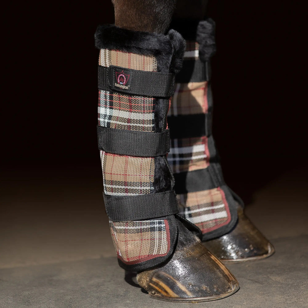 Horse Fly Boots with Fleece - Pair - Equine Exchange Tack Shop