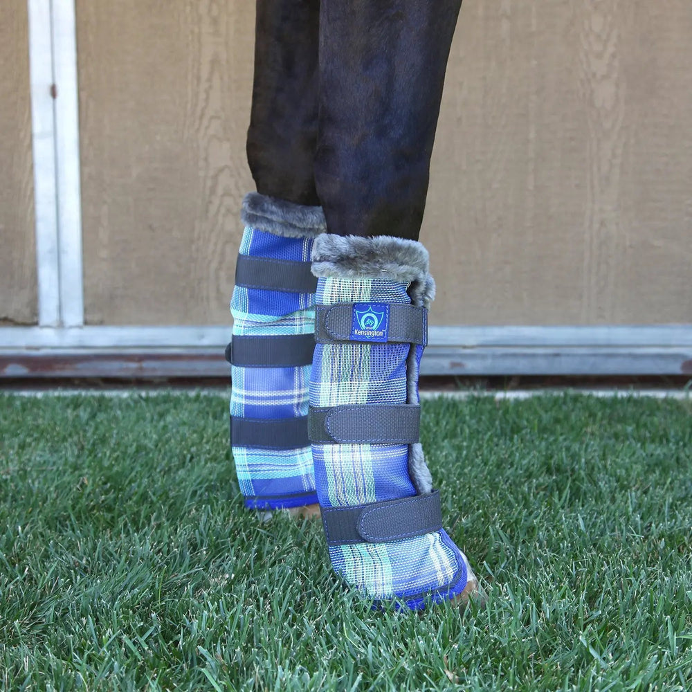 Horse Fly Boots with Fleece - Pair - Equine Exchange Tack Shop