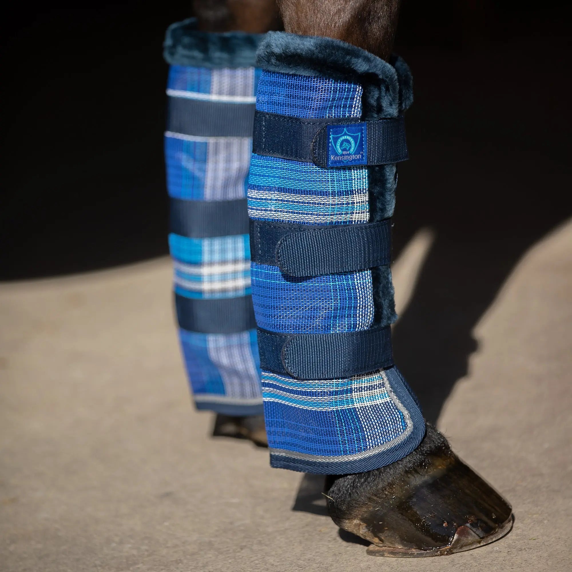 Horse Fly Boots with Fleece - Pair