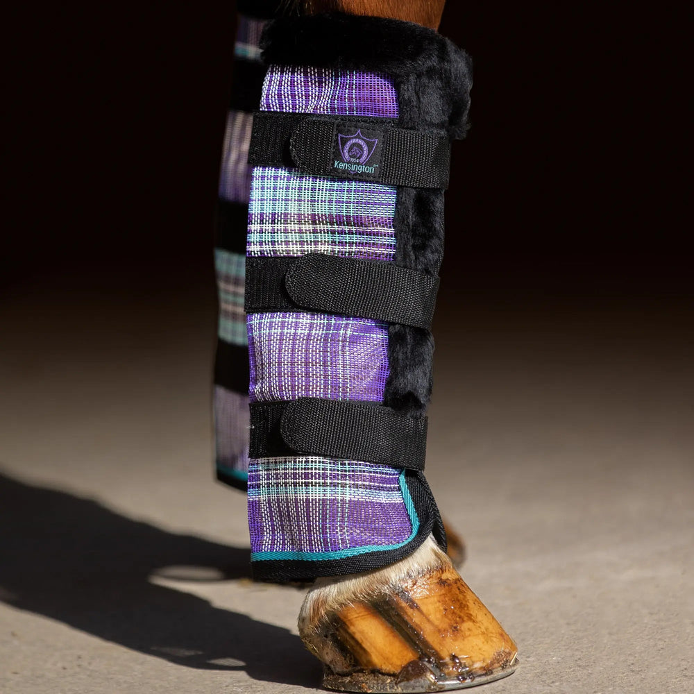 Horse Fly Boots with Fleece - Pair - Equine Exchange Tack Shop