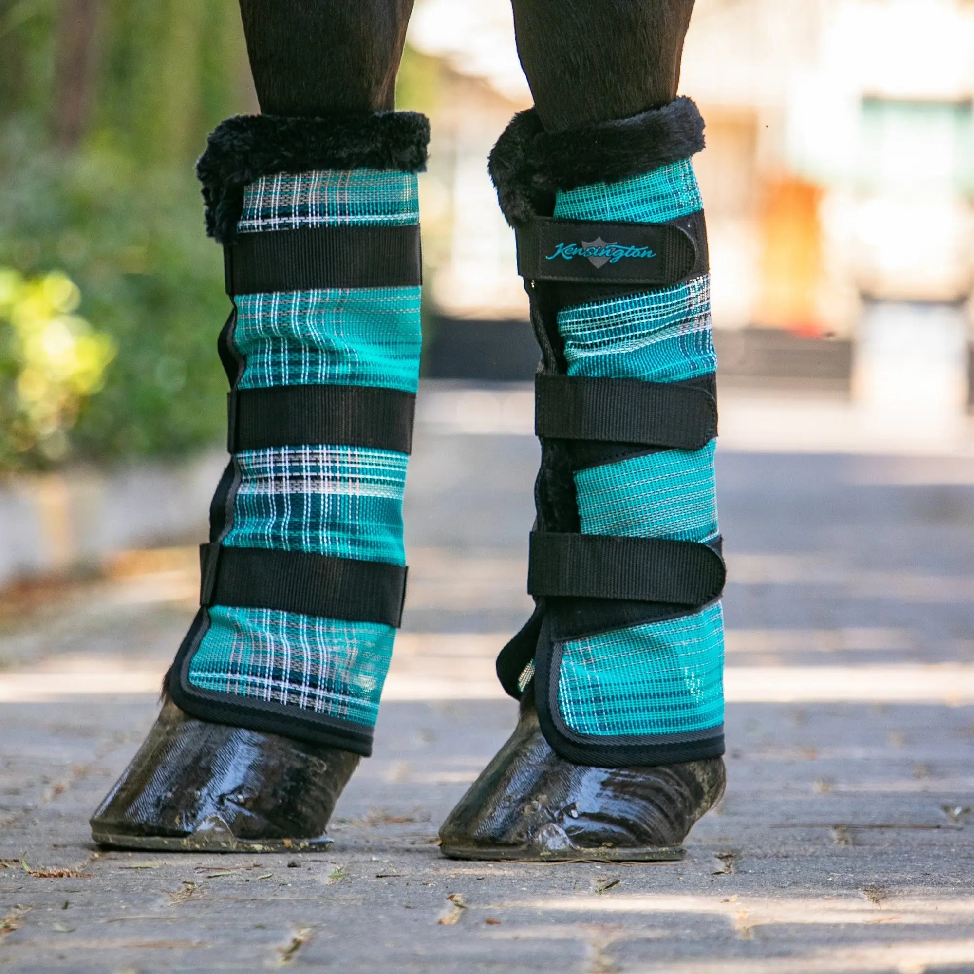 Horse Fly Boots with Fleece - Pair