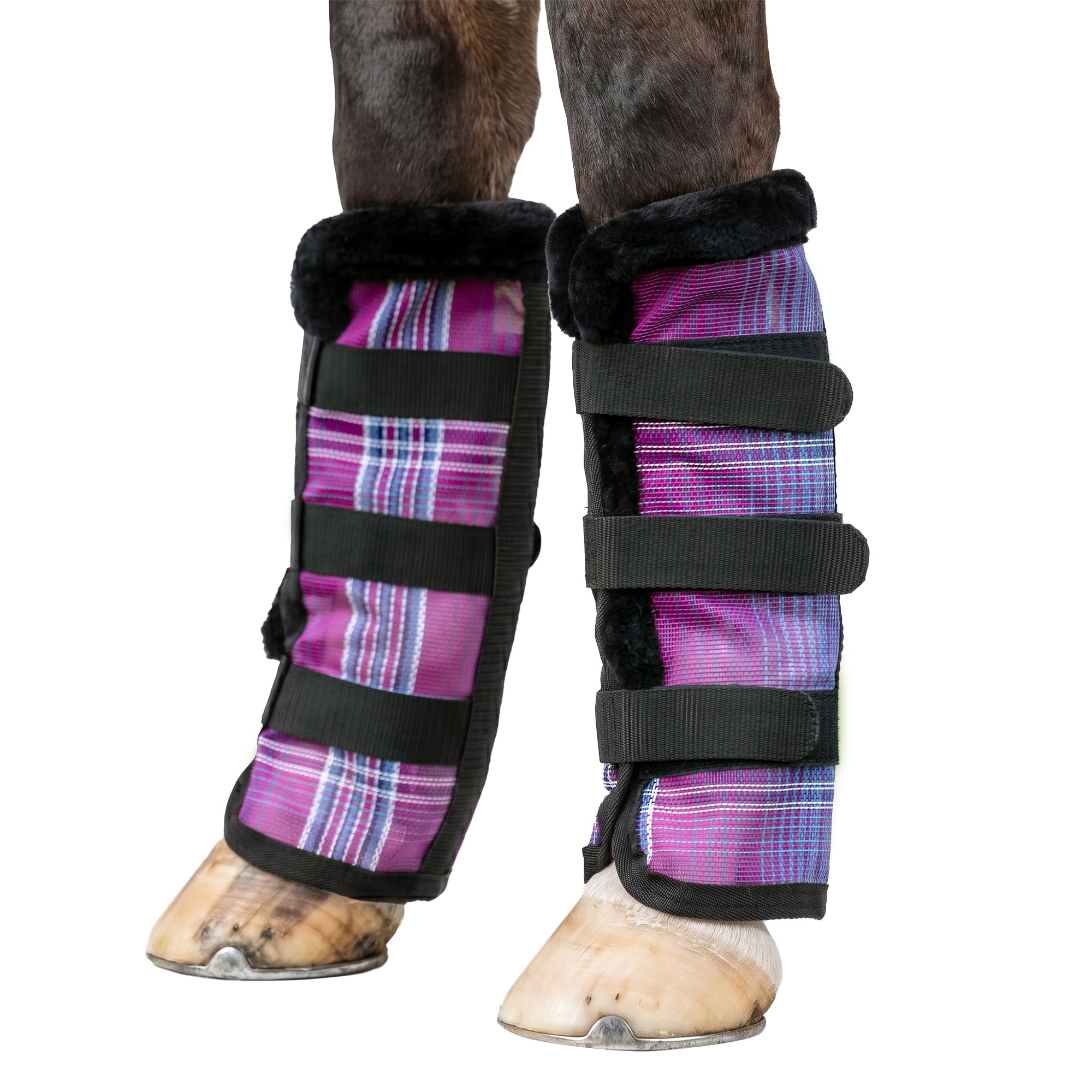 Horse Fly Boots with Fleece - Pair