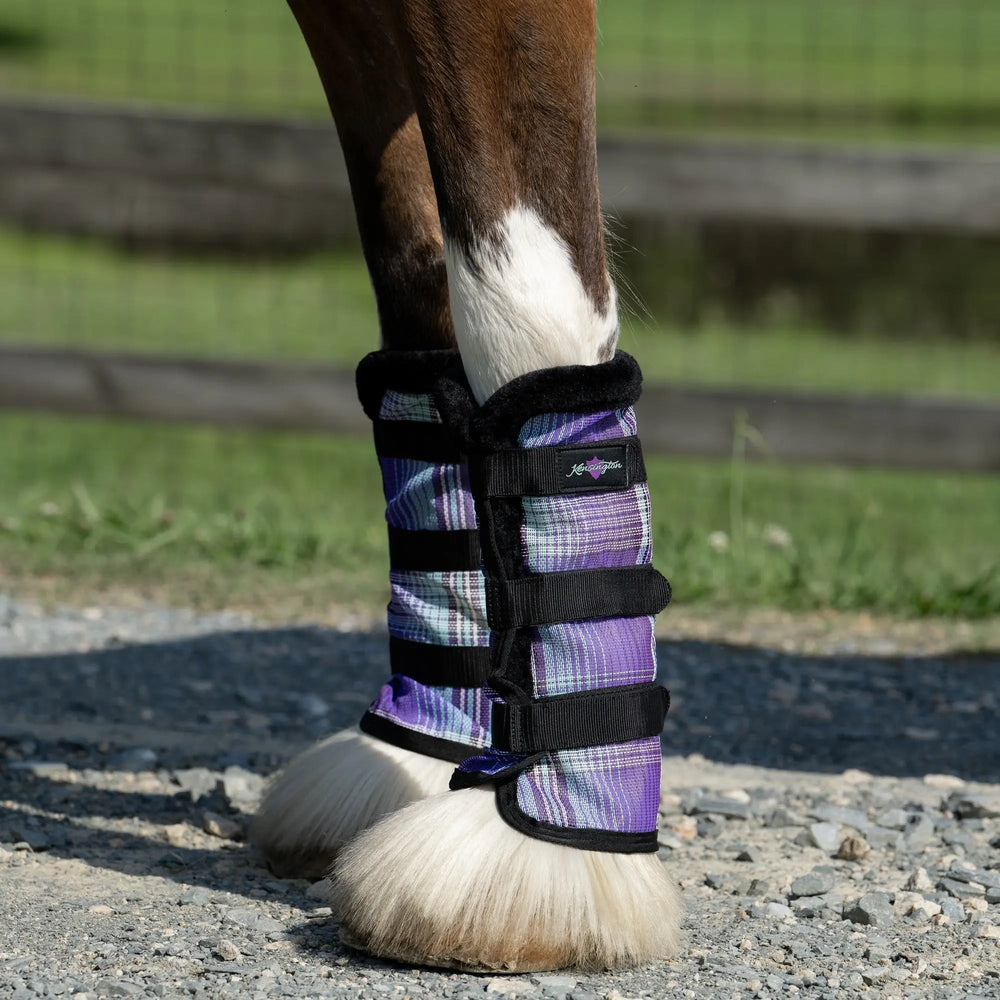 Draft Fly Boots with Fleece - Pair - Equine Exchange Tack Shop