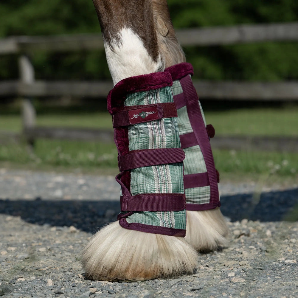 Draft Fly Boots with Fleece - Pair - Equine Exchange Tack Shop