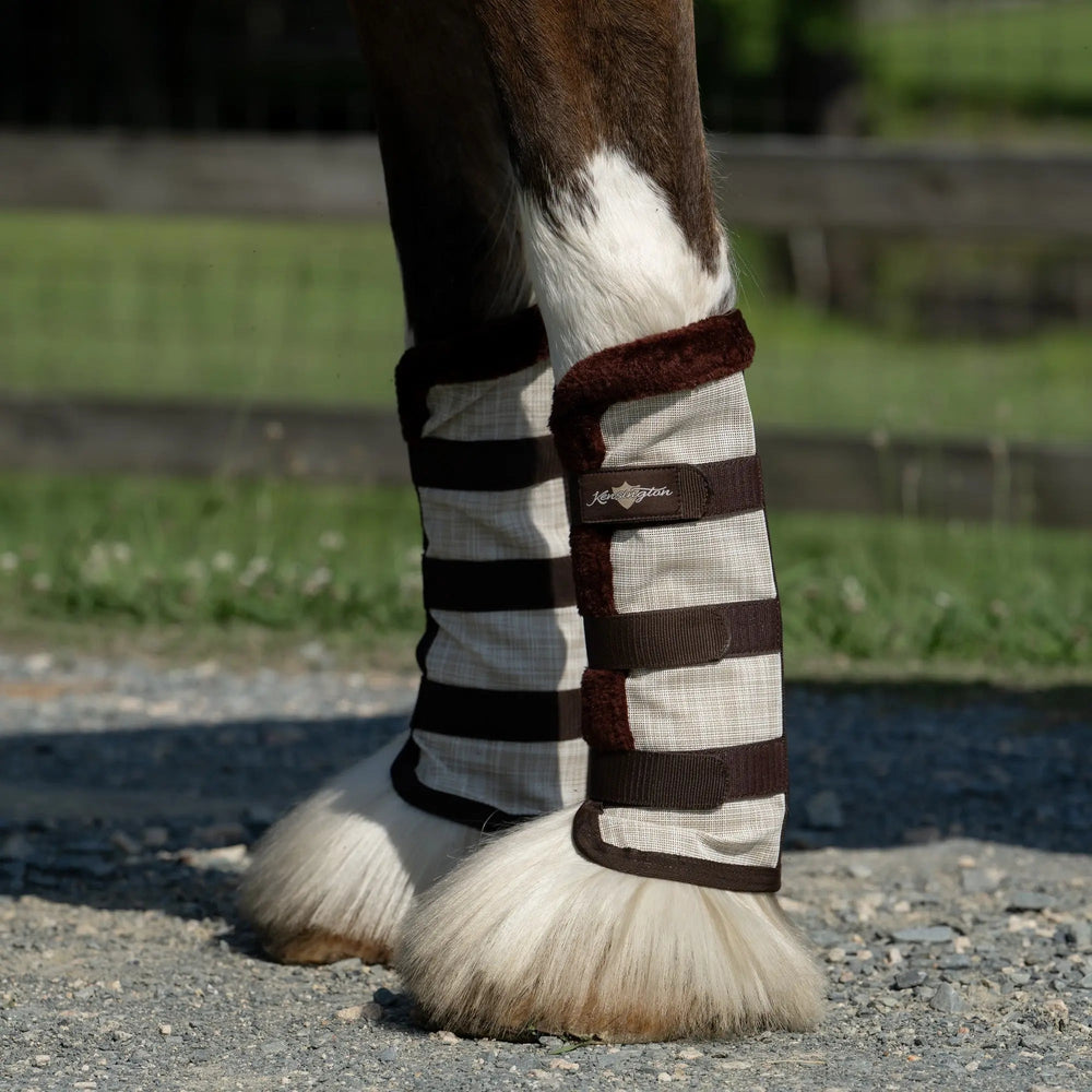Draft Fly Boots with Fleece - Pair - Equine Exchange Tack Shop