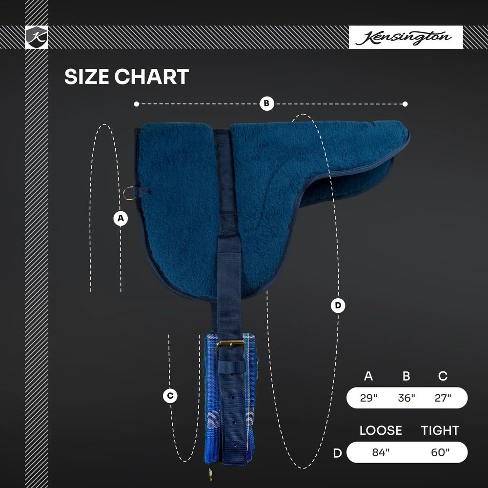 Fleece Bareback Pad - Equine Exchange Tack Shop