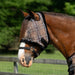 Draft Fly Mask with Fleece Trim - Dual Ear Holes - 73% UV Blocking - Equine Exchange Tack Shop