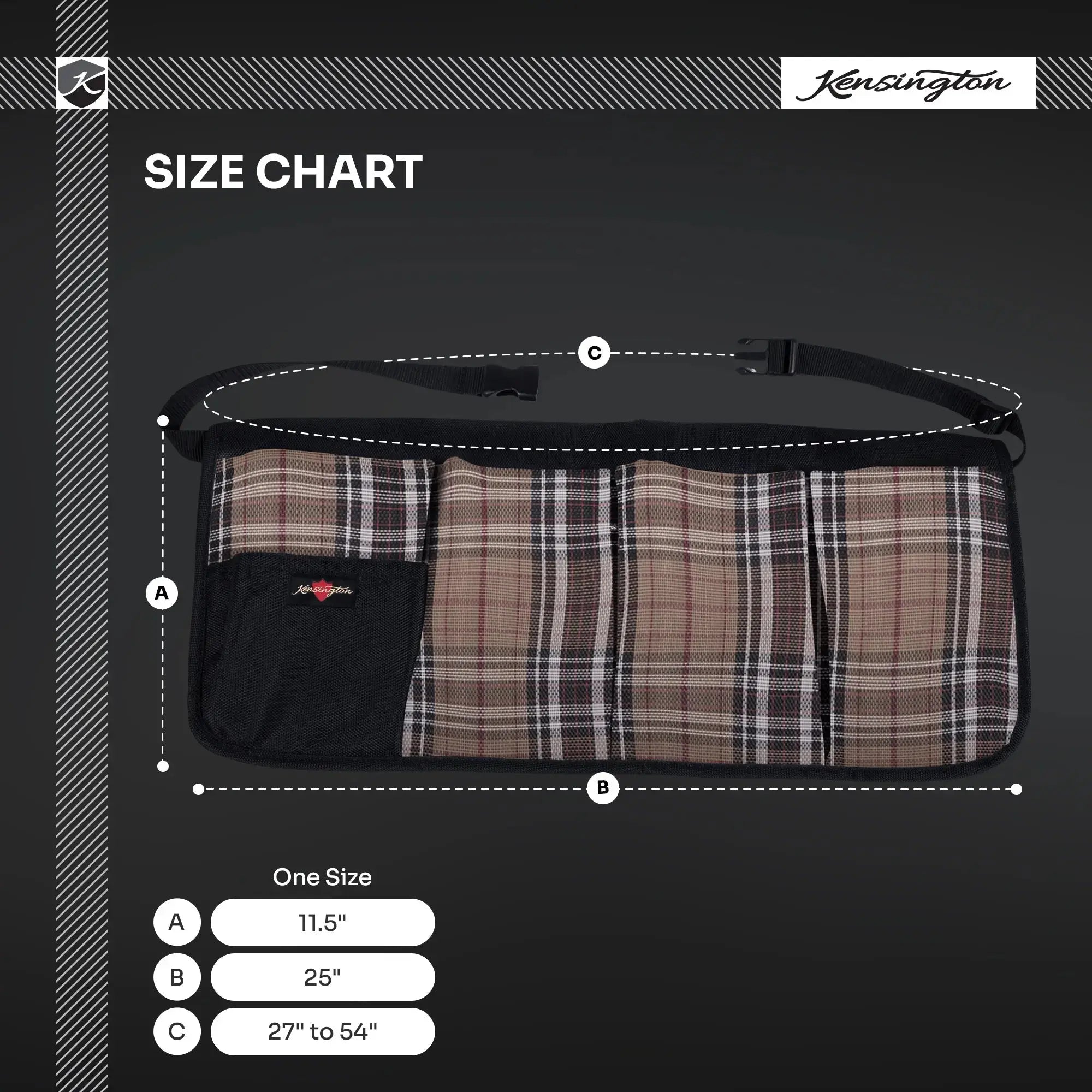 Grooming Apron - Waist - Equine Exchange Tack Shop