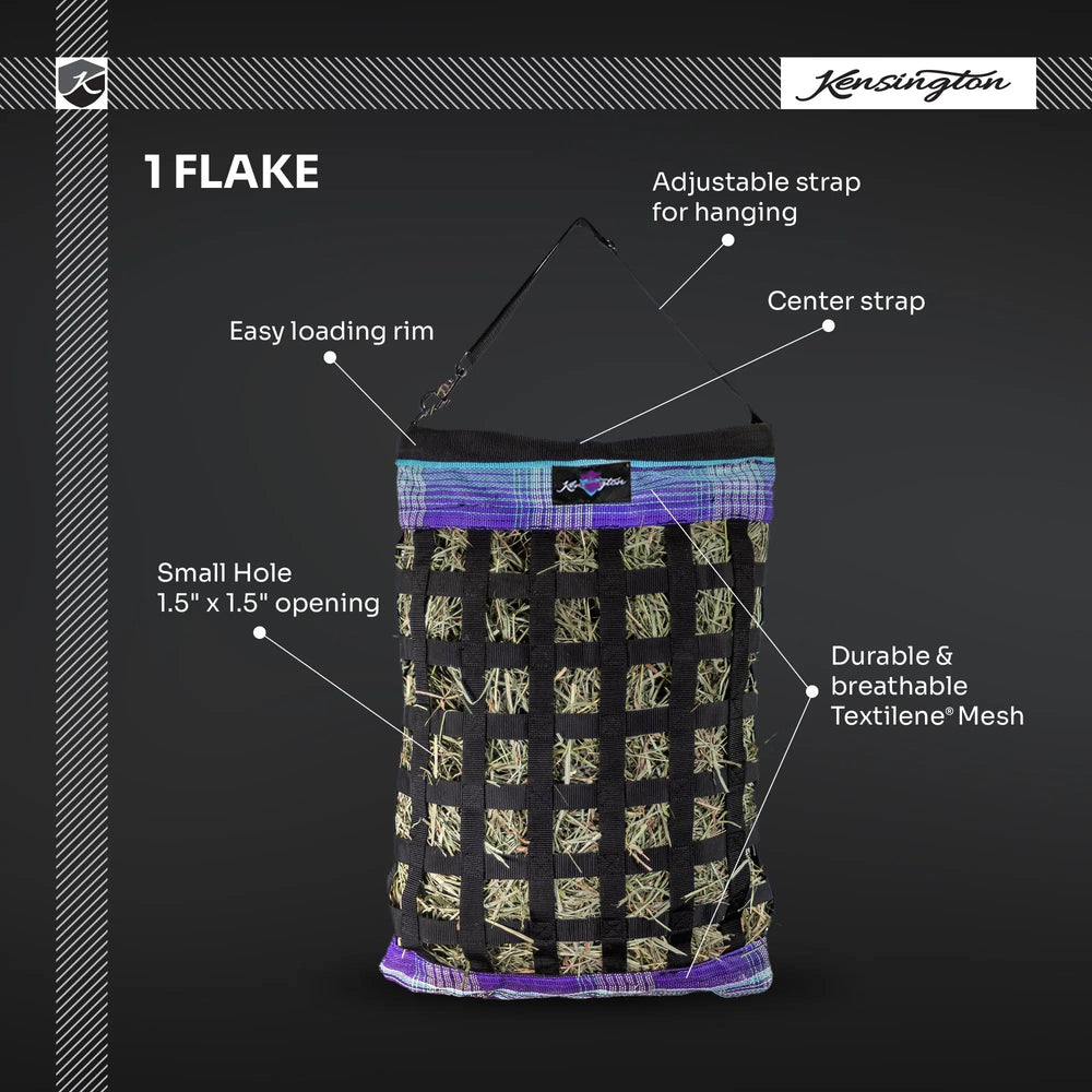 Hay Bag with Rim - Slow Feed - 1 Flake - Equine Exchange Tack Shop