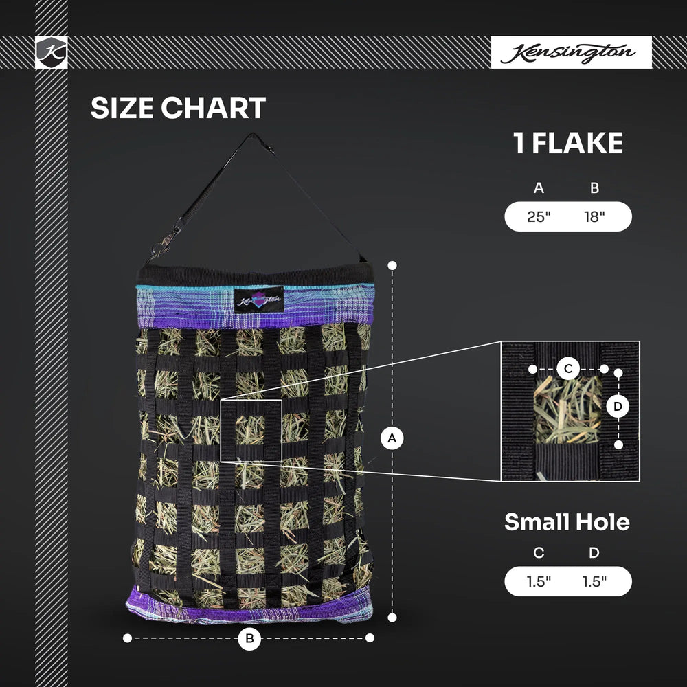 Hay Bag with Rim - Slow Feed - 1 Flake - Equine Exchange Tack Shop