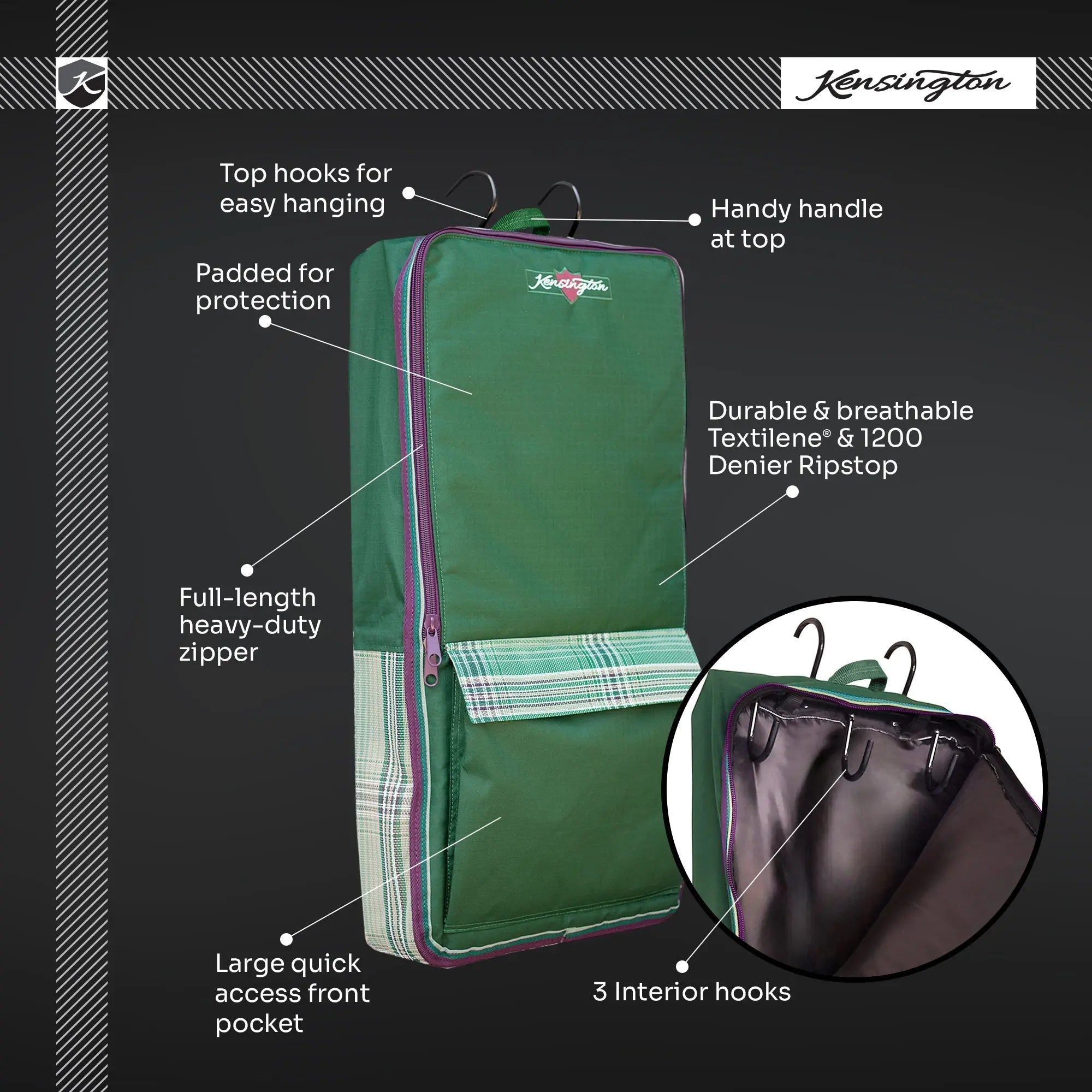 Halter & Bridle Bag with Hooks  - Equine Exchange Tack Shop