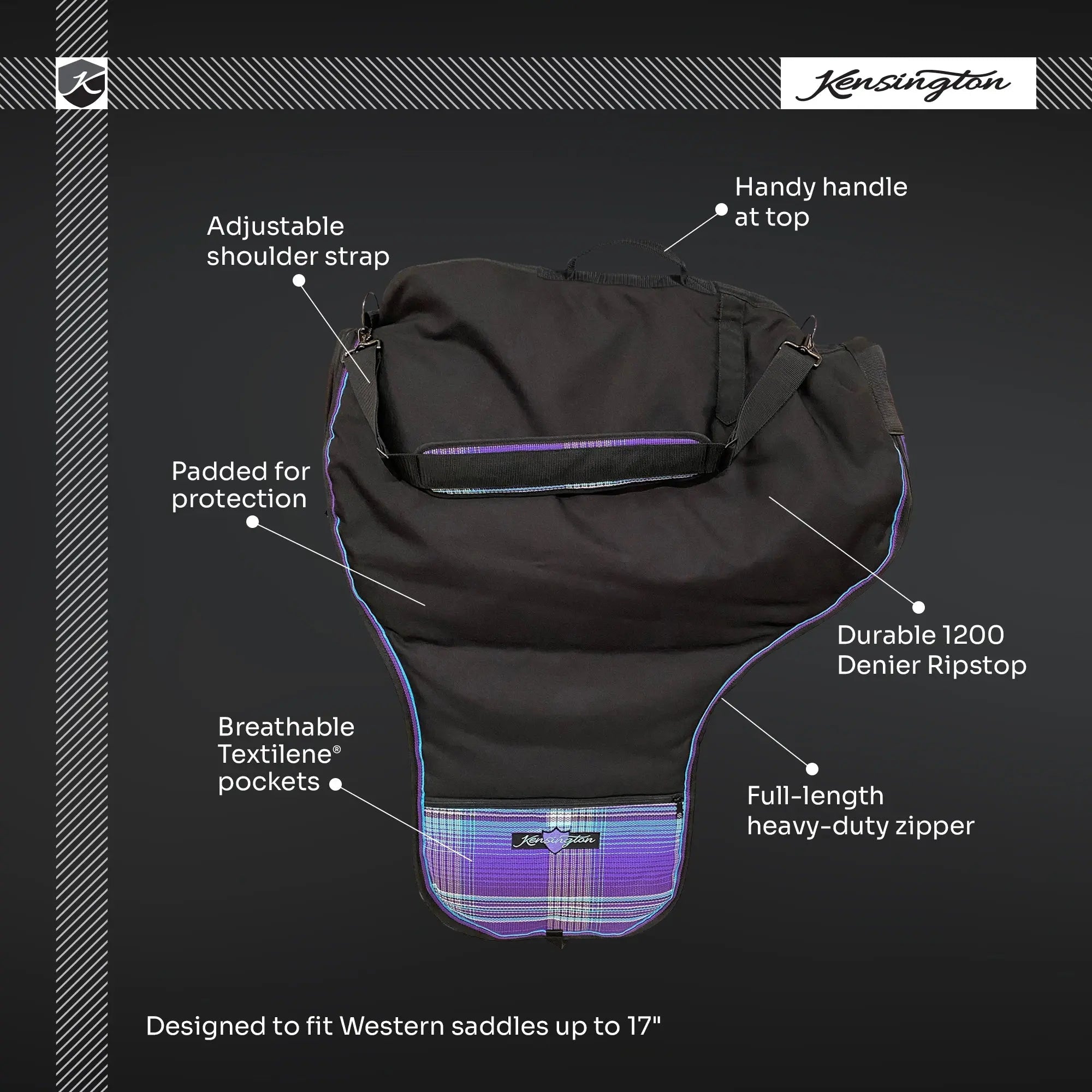 Western Saddle Carry Bag - Equine Exchange Tack Shop