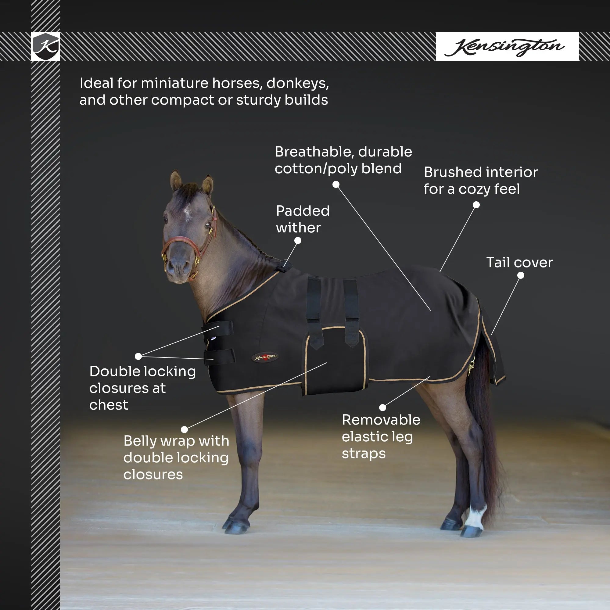 Mini Poly Cotton Stable Sheet - Equine Exchange Tack Shop