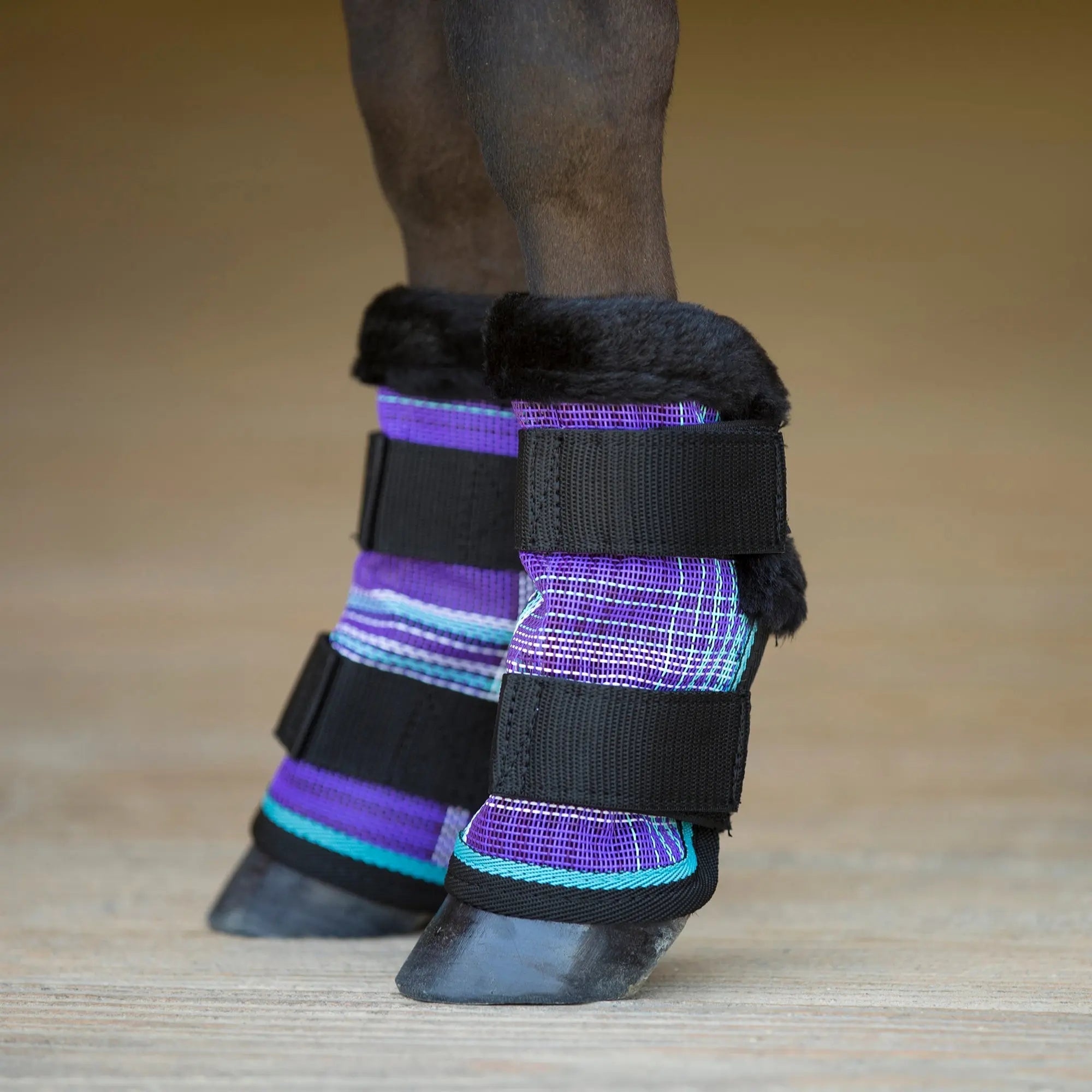 Mini Fly Boots with Fleece - Set of 4 - Equine Exchange Tack Shop