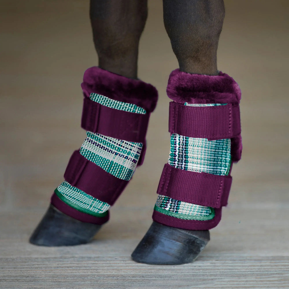 Mini Fly Boots with Fleece - Set of 4 - Equine Exchange Tack Shop