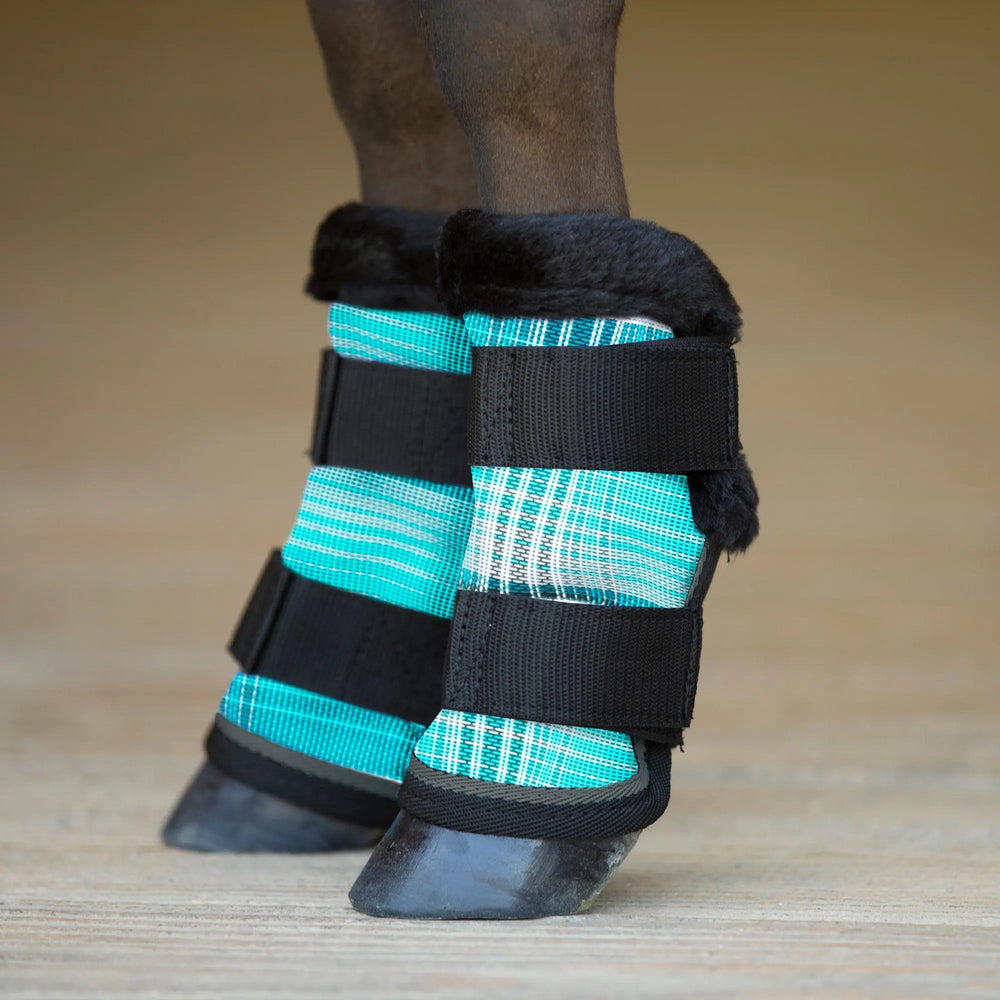 Mini Fly Boots with Fleece - Set of 4 - Equine Exchange Tack Shop