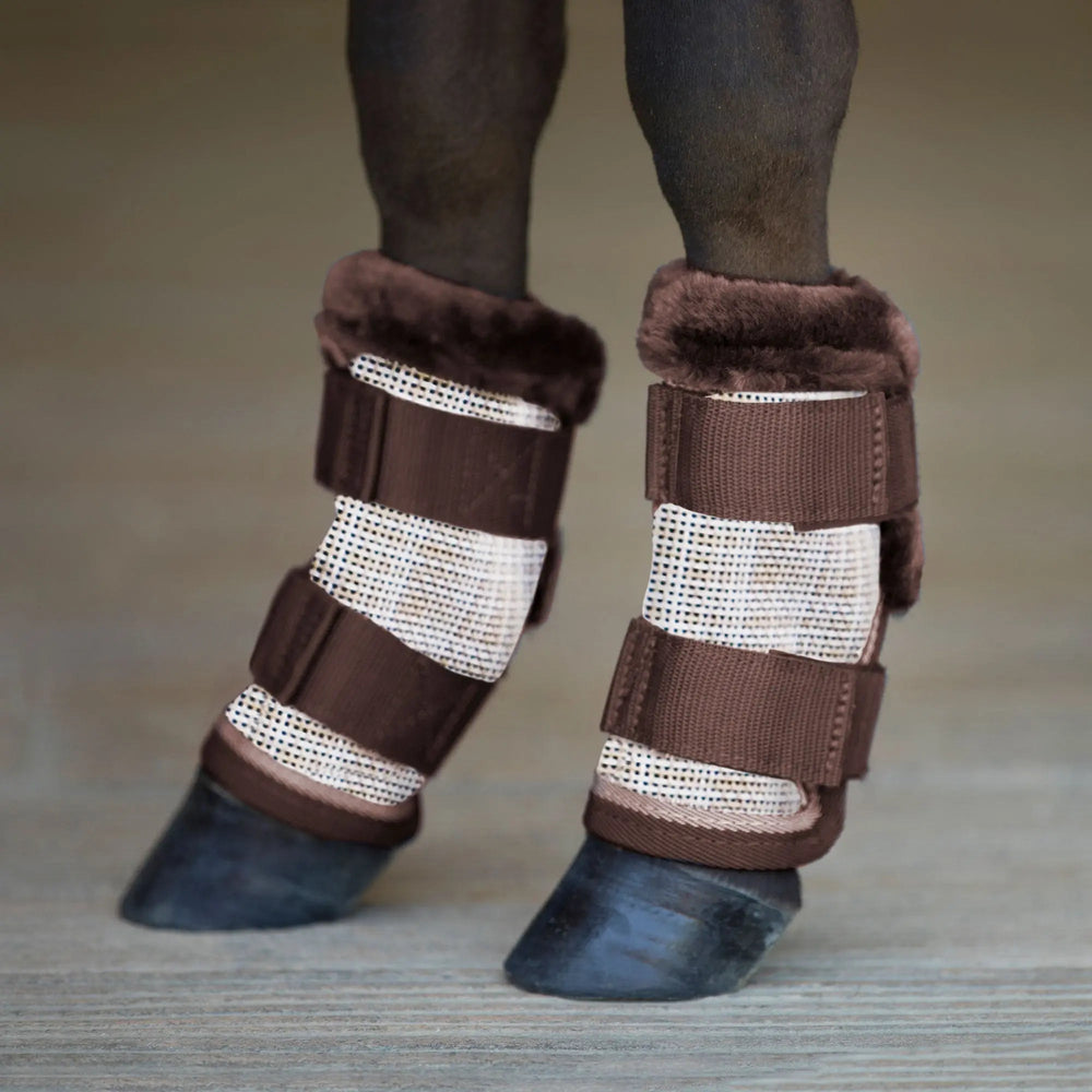 Mini Fly Boots with Fleece - Set of 4 - Equine Exchange Tack Shop