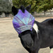 Mini/Pony Fly Mask with Fleece Trim & Dual Ear Openings - 73% UV Blocking - Equine Exchange Tack Shop