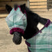 Mini/Pony Fly Mask with Fleece Trim & Dual Ear Openings - 73% UV Blocking - Equine Exchange Tack Shop