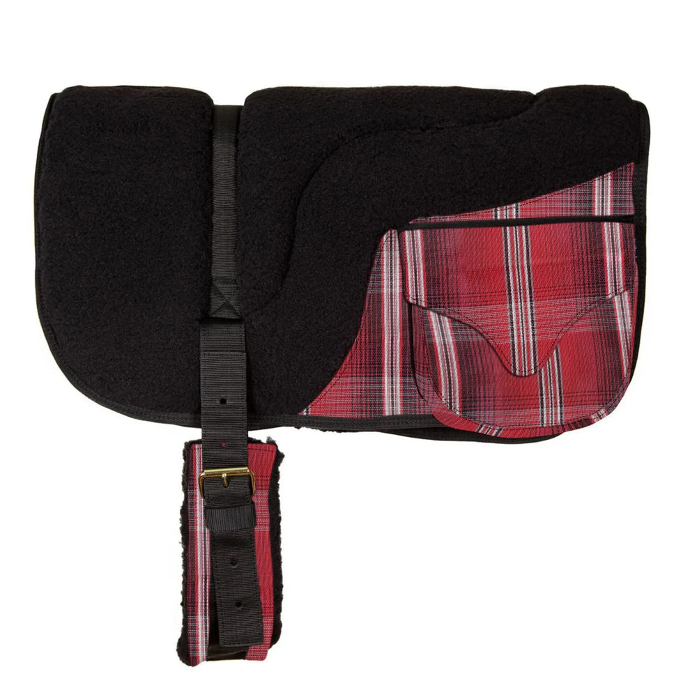 Fleece Bareback Pad with Pockets - Equine Exchange Tack Shop