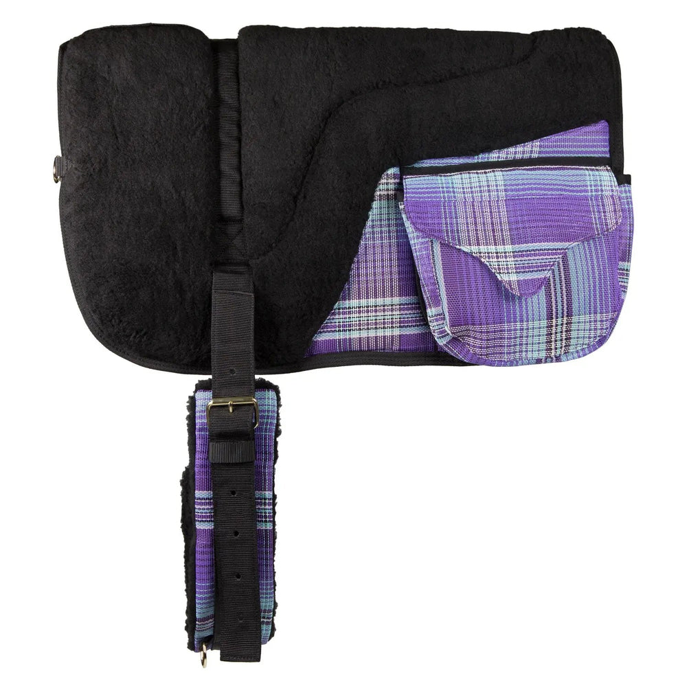 Fleece Bareback Pad with Pockets - Equine Exchange Tack Shop