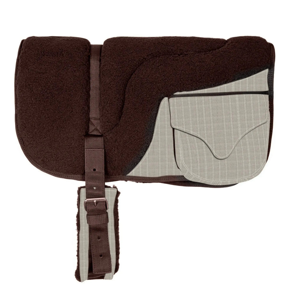 Fleece Bareback Pad with Pockets - Equine Exchange Tack Shop