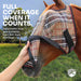 Draft Fly Mask with Removable Nose, Soft Mesh Ears & Forelock Opening - 73% UV Blocking - Equine Exchange Tack Shop