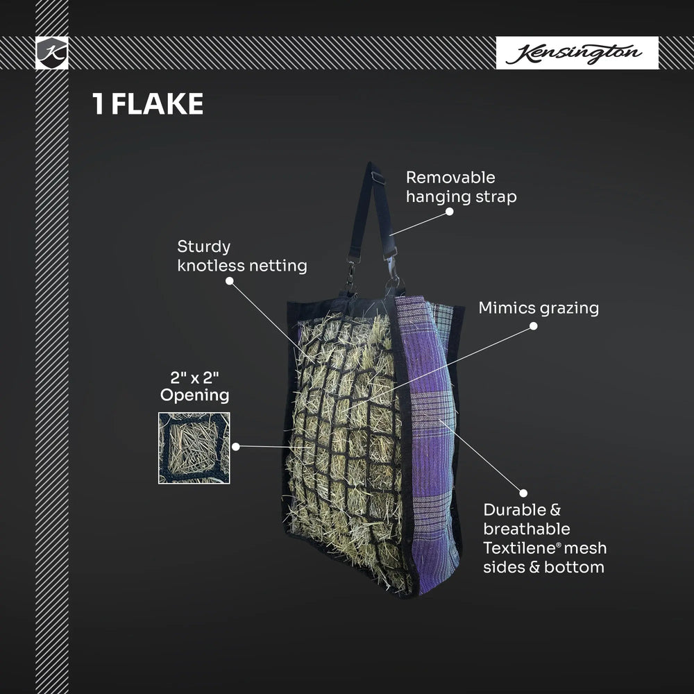 Deluxe Slow Feed Hay Bag - 1 Flake - Equine Exchange Tack Shop