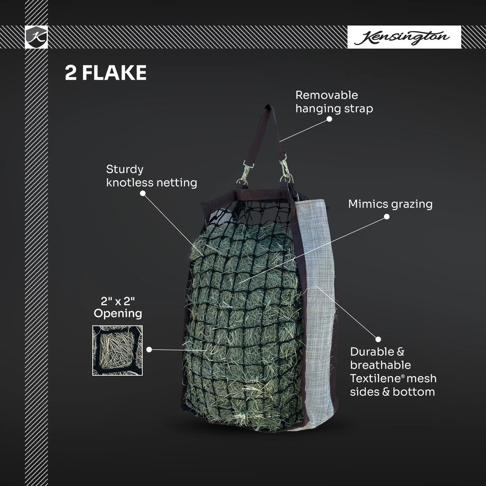 Deluxe Slow Feed Hay Bag - 2 Flake - Equine Exchange Tack Shop