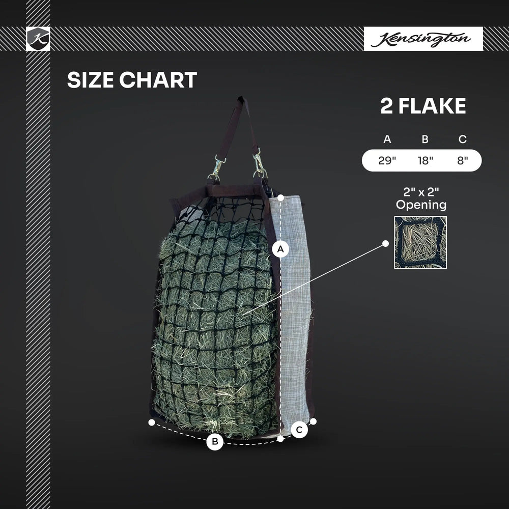 Deluxe Slow Feed Hay Bag - 2 Flake - Equine Exchange Tack Shop