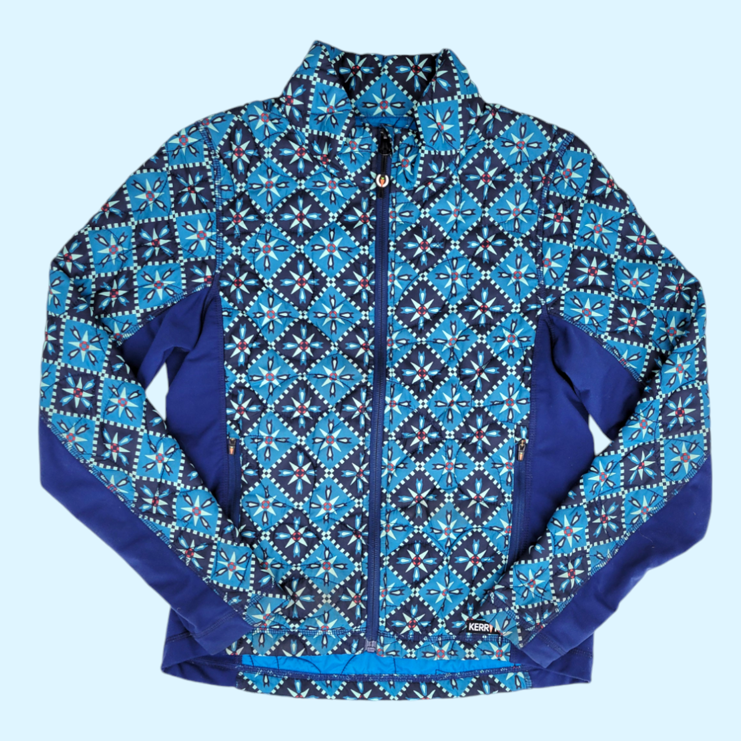 Kerrits Kids Quilted Jacket in Teal - CH LG