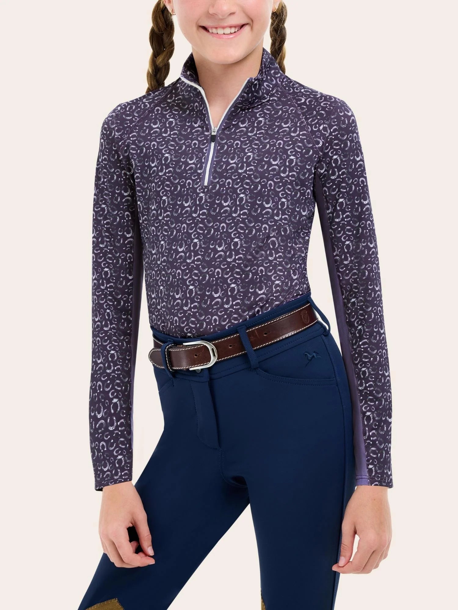 RJ Classics Libby Jr 1/4 Zip Training Shirt - Equine Exchange Tack Shop