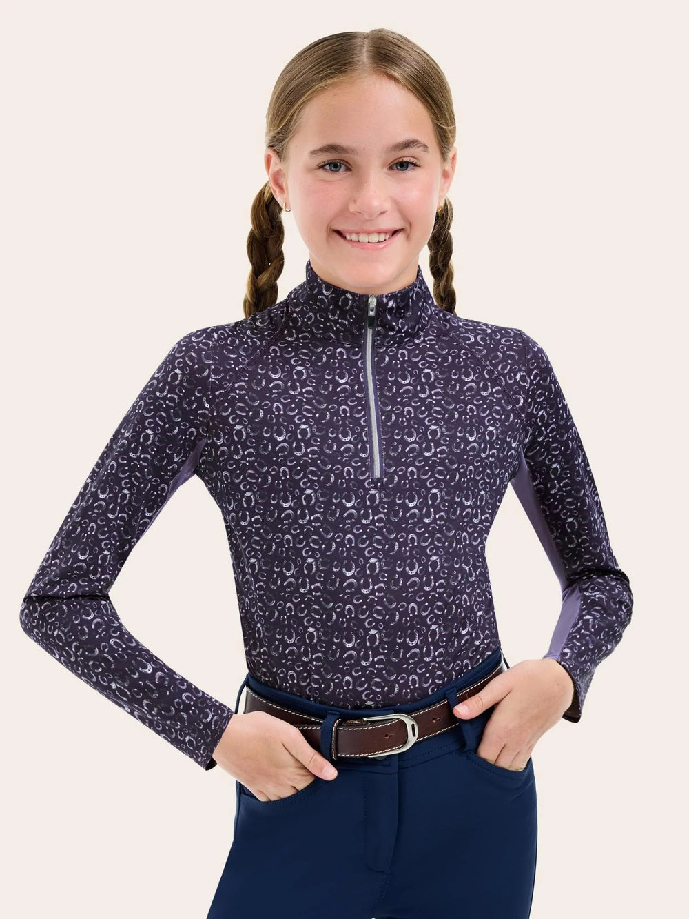 RJ Classics Libby Jr 1/4 Zip Training Shirt - Equine Exchange Tack Shop