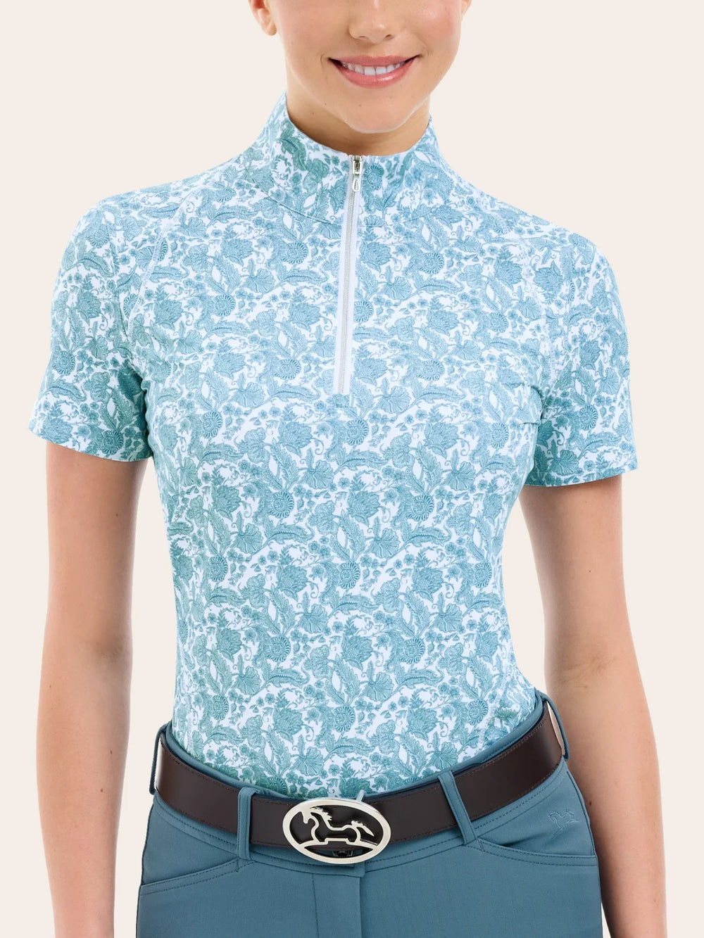 RJ Classics Lucy Short Sleeve Schooling Shirt - Equine Exchange Tack Shop