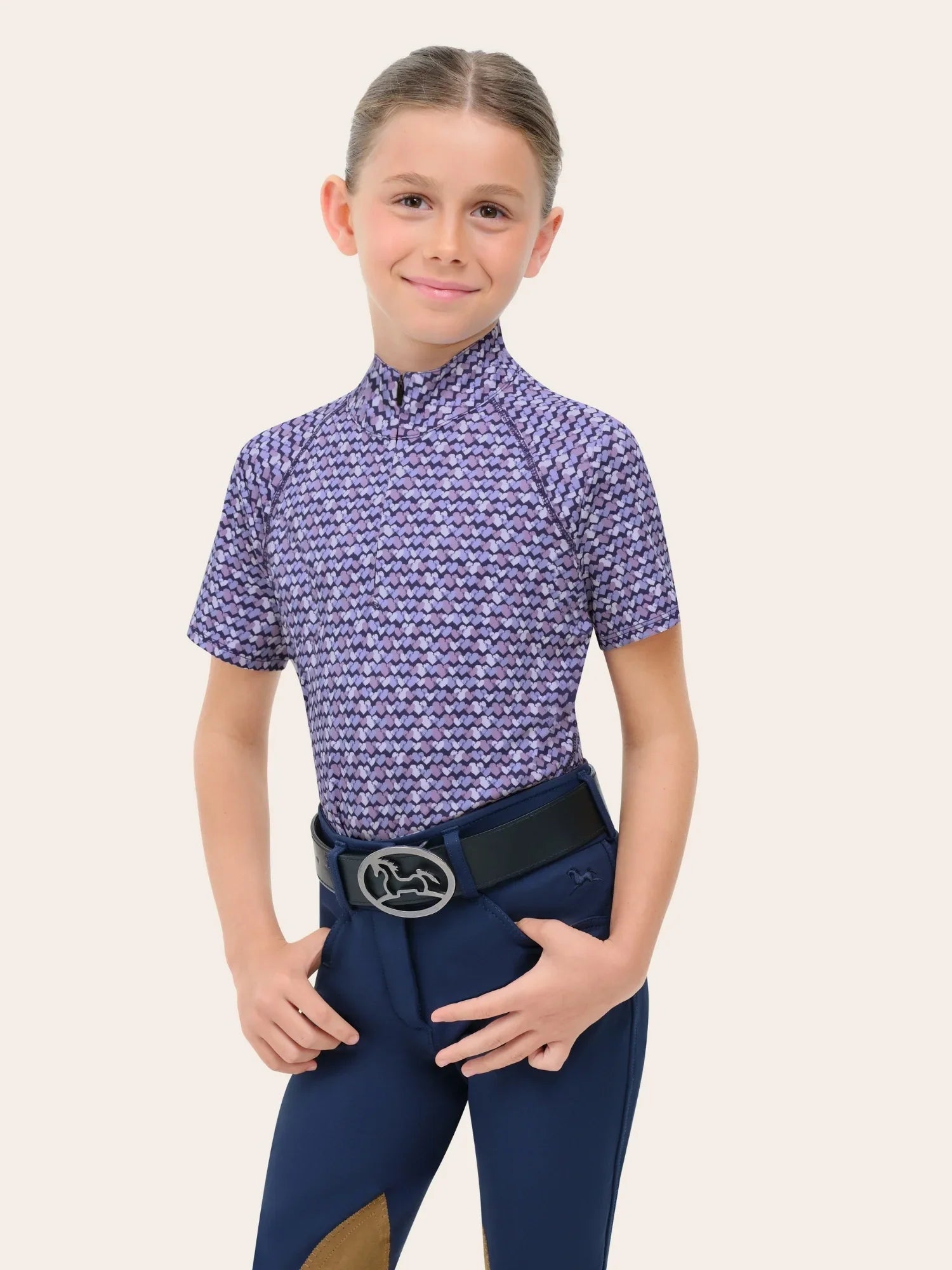 Lucy JR Short Sleeve Schooling Shirt  