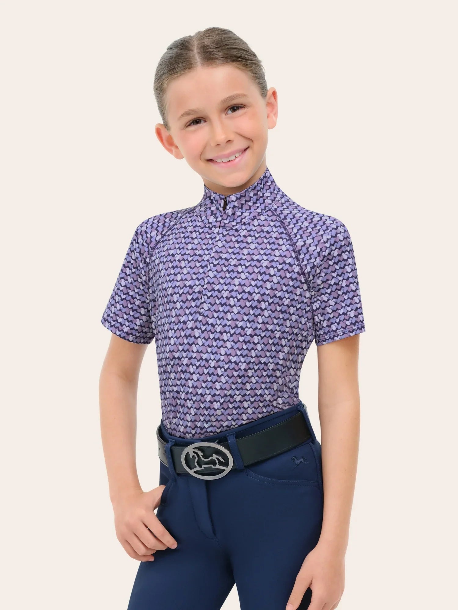 Lucy JR Short Sleeve Schooling Shirt  