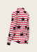  Navy Stars on Red Stripes Ladies Button Shirt - Equine Exchange Tack Shop