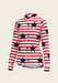  Navy Stars on Red Stripes Ladies Button Shirt - Equine Exchange Tack Shop