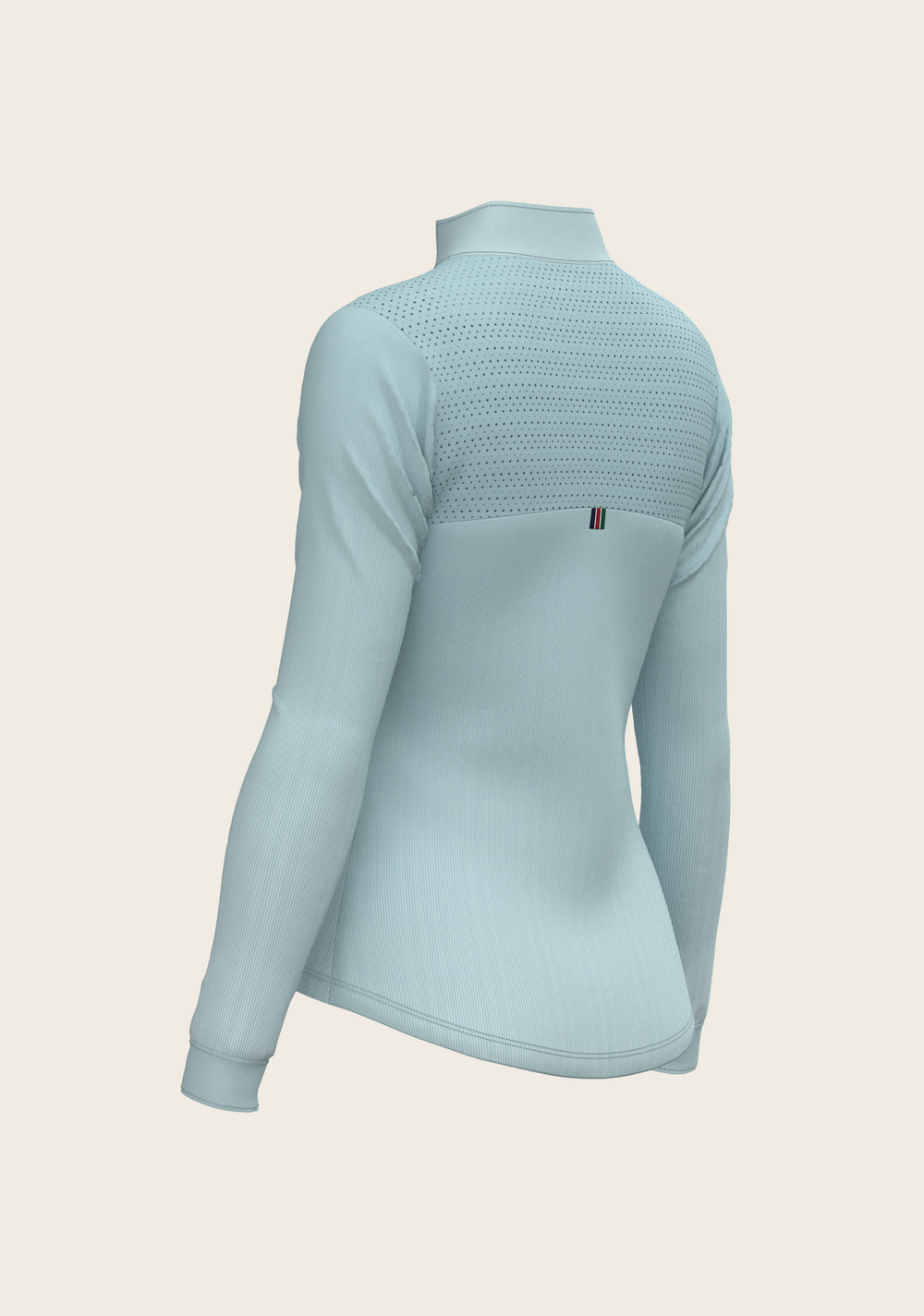 Stripes on Sky Blue Sport Sun Shirt - Equine Exchange Tack Shop