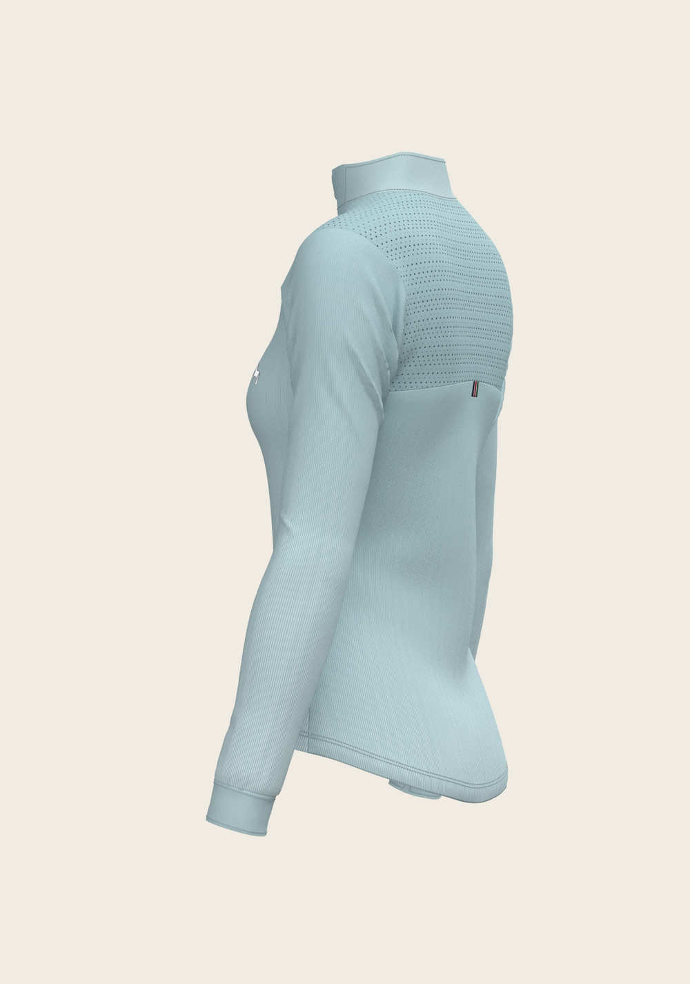 Stripes on Sky Blue Sport Sun Shirt - Equine Exchange Tack Shop