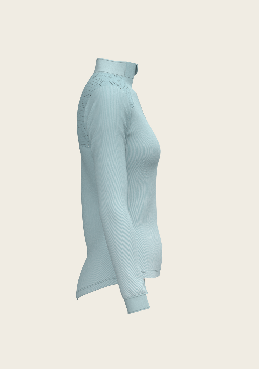 Stripes on Sky Blue Sport Sun Shirt - Equine Exchange Tack Shop