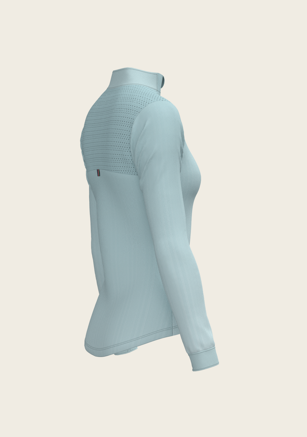 Stripes on Sky Blue Sport Sun Shirt - Equine Exchange Tack Shop
