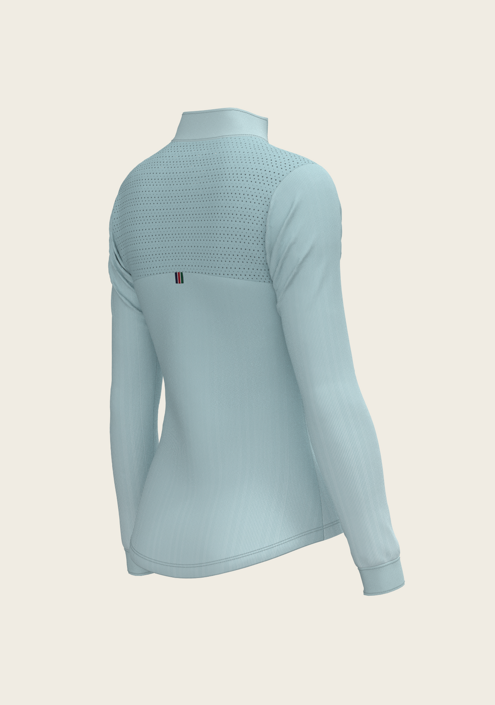 Stripes on Sky Blue Sport Sun Shirt - Equine Exchange Tack Shop