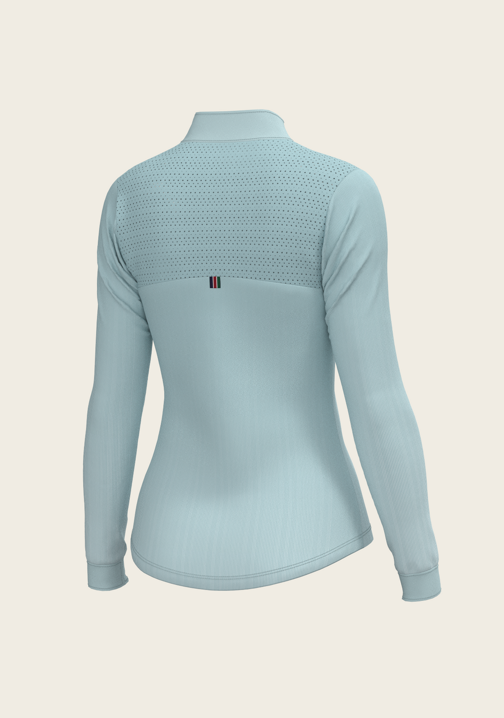 Stripes on Sky Blue Sport Sun Shirt - Equine Exchange Tack Shop